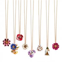 Collana Elecicale Gioielli Donna in Argento ELECICALE-FIORBLU - ELECICALE-FIORBLU